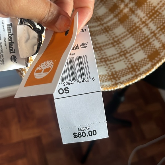 Timberland buffalo plaid scarf 🧣 - Picture 4 of 4